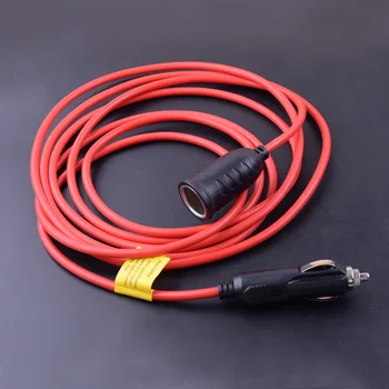 3.6M 180W 10A 12/24V Car Cigarette Lighter Extension Cable Lead Socket Power Charger Plug fit for refrigerator waxing machine
3.6M 180W 10A 12/24V Car Cigarette Lighter Extension Cable Lead Socket Power Charger Plug fit for refrigerator waxing machine
