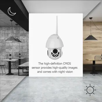 1080P IP Camera Wireless Security Surveillance Two Way Audio Night Vision Camera Automatic Search For Devices Remote Monitoring
1080P IP Camera Wireless Security Surveillance Two Way Audio Night Vision Camera Automatic Search For Devices Remote Monitoring