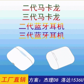 Manufacturers Direct Selling Second Generation Generation Bluetooth Headset Wireless TWS Macarons Bluetooth Headset a Ge
Manufacturers Direct Selling Second Generation Generation Bluetooth Headset Wireless TWS Macarons Bluetooth Headset a Ge