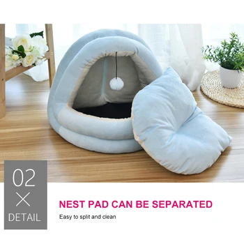 M/L Pet Cat Dog Nest House Mat Non-slip Breathable Cat House Warm Soft Sleeping Bed Pet Supplies Pet Cushion Pads For Cats Dogs
M/L Pet Cat Dog Nest House Mat Non-slip Breathable Cat House Warm Soft Sleeping Bed Pet Supplies Pet Cushion Pads For Cats Dogs