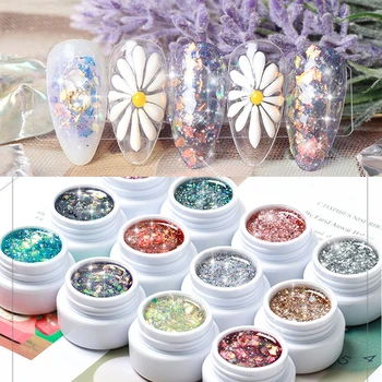 New 8ml Platinum UV Gel Nail Polish Shining Glitter Diamond Dazzling Nails Art Gel Semi Permanent Soak Off Manicure Set Design
New 8ml Platinum UV Gel Nail Polish Shining Glitter Diamond Dazzling Nails Art Gel Semi Permanent Soak Off Manicure Set Design