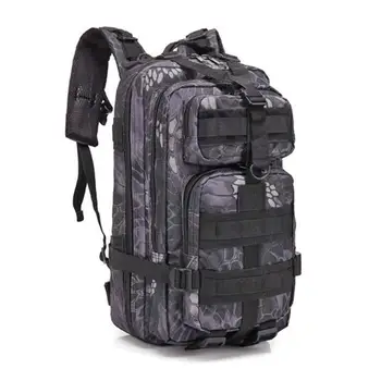 Durable Outdoor Bags Classic Delicate 30L EDC Molle Bag Python Pattern Men Backpack for Outdoor Trekking Camping Black
Durable Outdoor Bags Classic Delicate 30L EDC Molle Bag Python Pattern Men Backpack for Outdoor Trekking Camping Black
