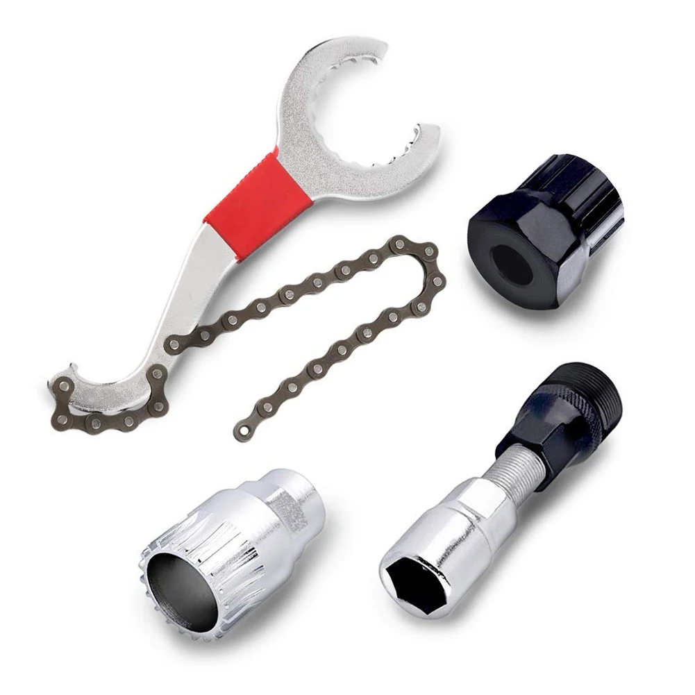 Bicycle Repair Tool Kits Multifunctional Portable Bottom Bracket Wrench Cassette Freewheel Bottom Bracket Bike Chain Remover
Bicycle Repair Tool Kits Multifunctional Portable Bottom Bracket Wrench Cassette Freewheel Bottom Bracket Bike Chain Remover