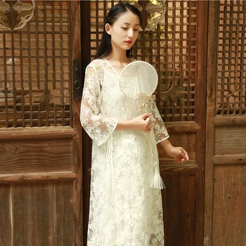 2020 hanfu coat women hanfu traditional ancient chinese female vintage coat transparent lace Sunscreen Cardigan cosplay 
2020 hanfu coat women hanfu traditional ancient chinese female vintage coat transparent lace Sunscreen Cardigan cosplay