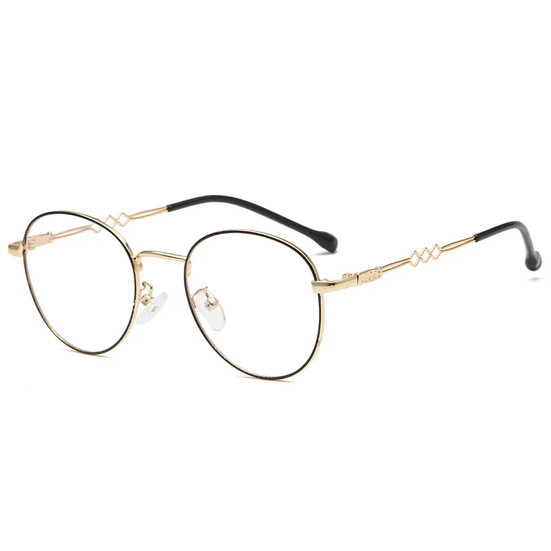 New Type of Metal Myopia Eyeglasses for Women, Individual Large Frame Optical Rack Frame Eyeglasses Frame
New Type of Metal Myopia Eyeglasses for Women, Individual Large Frame Optical Rack Frame Eyeglasses Frame