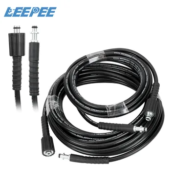 LEEPEE 6m 8m 10m 15m High Pressure Cleaning Hose Car Washer Water Clean Extension Hose for Karcher K-series Car Wash
LEEPEE 6m 8m 10m 15m High Pressure Cleaning Hose Car Washer Water Clean Extension Hose for Karcher K-series Car Wash