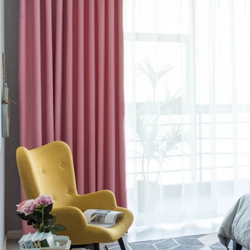 Modern European Style Curtains for Bedroom High-precision Solid Color High Shade Kitchen Curtains Multi-color for Living Room
Modern European Style Curtains for Bedroom High-precision Solid Color High Shade Kitchen Curtains Multi-color for Living Room