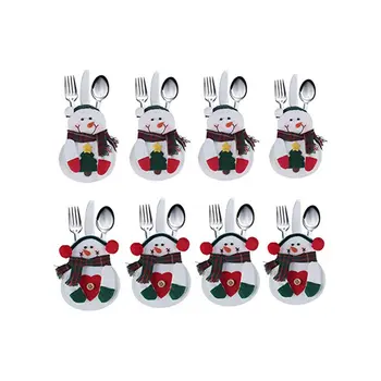 Christmas Decoration Restaurant Hotel Layout Non-Woven Old Man Snowman Christmas Knife And Fork Bag Cutlery Cover 8Pcs
Christmas Decoration Restaurant Hotel Layout Non-Woven Old Man Snowman Christmas Knife And Fork Bag Cutlery Cover 8Pcs