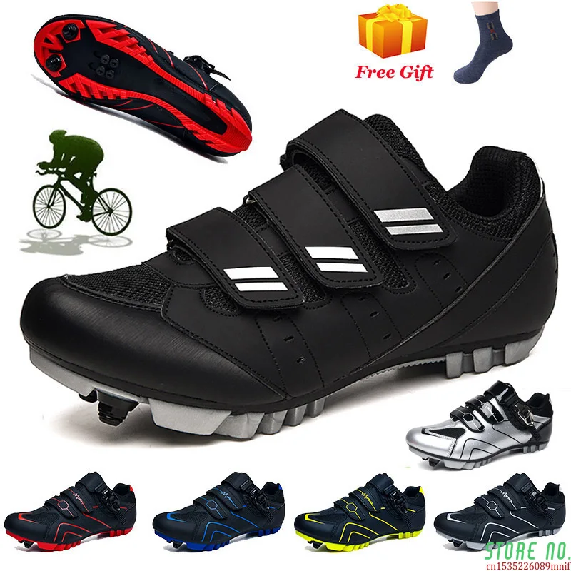 

New Men Cycling Shoes Sapatilha Ciclismo Mtb Women Self-locking SPD Cleats Bicycle Shoes Outdoor Road Bike Shoes Racing Sneakers