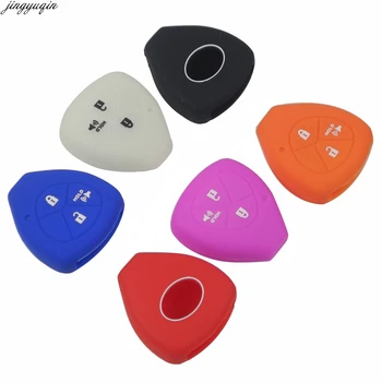 jingyuqin 10pcs Silicone Remote Control Car Key Case 3 Buttons Keys cover for Toyota Camry Crown Ruiz Corolla
jingyuqin 10pcs Silicone Remote Control Car Key Case 3 Buttons Keys cover for Toyota Camry Crown Ruiz Corolla