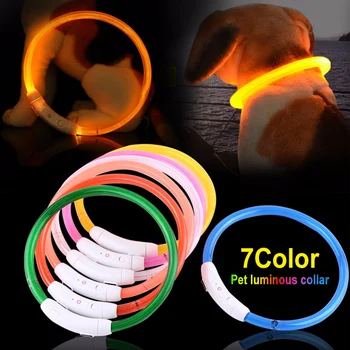 Rechargeable Collar For Dogs LED Dog Collar With USB Flashing Night Dog Leash Safe Luminous For Puppy Dog Accessories Pet Collar
Rechargeable Collar For Dogs LED Dog Collar With USB Flashing Night Dog Leash Safe Luminous For Puppy Dog Accessories Pet Collar