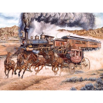 5D DIY Diamond Painting Horse Full Round Drill Train Landscape Diamond Embroidery Cross Stitch Mosaic Rhinestone Home Decor Gift 
5D DIY Diamond Painting Horse Full Round Drill Train Landscape Diamond Embroidery Cross Stitch Mosaic Rhinestone Home Decor Gift