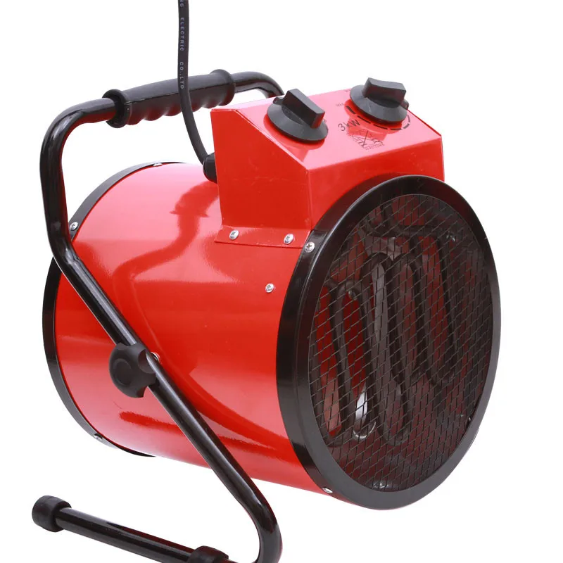 

220V 3KW High Power Household Thermostat Industrial Heaters Warm Air Blower Electric Room Heater The Bathroom Dryer