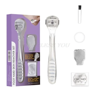 5Pcs/Set Feet Care Callus Shaver Hard Skin Remover Foot Rasp Heel File Wooden Handle With Replaceable Blades Pedicure Tools Kit
5Pcs/Set Feet Care Callus Shaver Hard Skin Remover Foot Rasp Heel File Wooden Handle With Replaceable Blades Pedicure Tools Kit