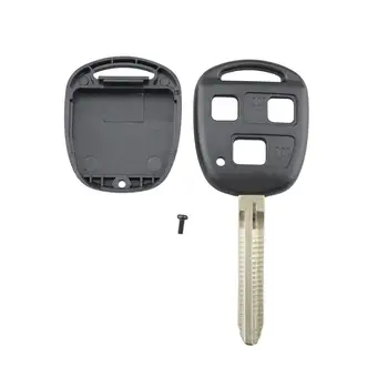 Portable 3 Button Blade Uncut Remote Car Key Shell Case Fob Covers Car Accessories Durable Car Key Case
Portable 3 Button Blade Uncut Remote Car Key Shell Case Fob Covers Car Accessories Durable Car Key Case