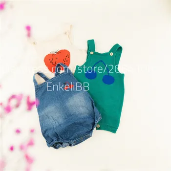 EnkeliBB Baby Lovely Rompers For Summer Cherry Pattern Brand Design Baby Boys Girls Sleeveless Knitting Romper Summer Clothing
EnkeliBB Baby Lovely Rompers For Summer Cherry Pattern Brand Design Baby Boys Girls Sleeveless Knitting Romper Summer Clothing