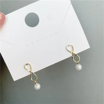 S925 silver pin minimalist style metal geometric pearl earrings female Korean simple temperament niche earrings sweet earrings
S925 silver pin minimalist style metal geometric pearl earrings female Korean simple temperament niche earrings sweet earrings