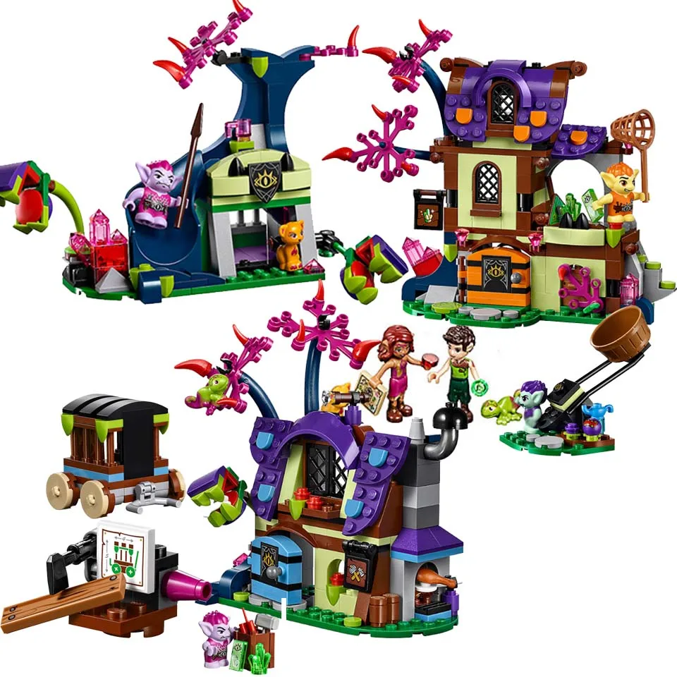 10698 Elves Magic Rescue from the Goblin Village Building Blocks kids Bricks toys Compatible legoinglys Friends 41185
10698 Elves Magic Rescue from the Goblin Village Building Blocks kids Bricks toys Compatible legoinglys Friends 41185