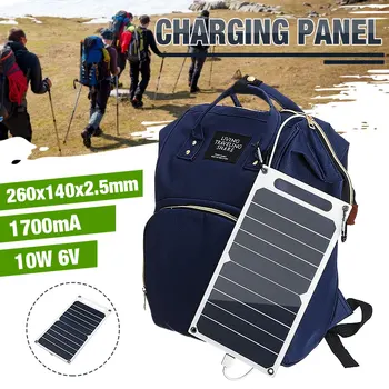 NEW 10W 6V Solar Panel Portable Sunpower Solar Cells USB Mobile Phone Photovoltaic Charging Power Bank
NEW 10W 6V Solar Panel Portable Sunpower Solar Cells USB Mobile Phone Photovoltaic Charging Power Bank