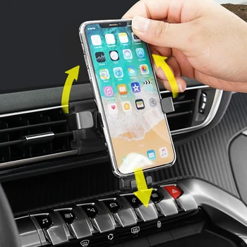 For Peugeot 3008 5008 2017 2018 2019 2020 Rotational Smartphone Holder Air Vent Car Mount Cell Mobile Phone Holder Accessories
For Peugeot 3008 5008 2017 2018 2019 2020 Rotational Smartphone Holder Air Vent Car Mount Cell Mobile Phone Holder Accessories