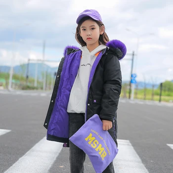 Kids Teenage Girl Outerwear Parkas Snow Wear Winter Duck Down Jackets for Girls Hooded Fur Girls Winter -30 Coat 4-13 Years
Kids Teenage Girl Outerwear Parkas Snow Wear Winter Duck Down Jackets for Girls Hooded Fur Girls Winter -30 Coat 4-13 Years
