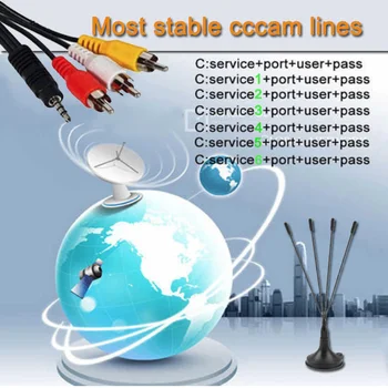 NEW 6 lines Cccam Europa cline server for Portug poland germany clines 1080p dvb-s2 gtmedia satellite receiver V8 NOVa
NEW 6 lines Cccam Europa cline server for Portug poland germany clines 1080p dvb-s2 gtmedia satellite receiver V8 NOVa