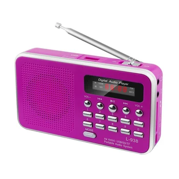 Classic hot sale L-938 digital song selection old man radio FM card audio portable small speaker digital playback
Classic hot sale L-938 digital song selection old man radio FM card audio portable small speaker digital playback
