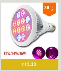 Description Picture 6 of itemFull Spectrum 28 LED Grow Plant Light Lamp Flower Lighting Bulb UV IR E27 For Hydro System Vegetable Green House