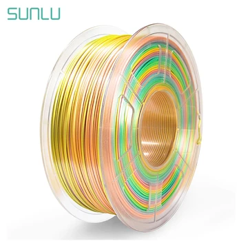 SUNLU Silk Rainbow 3D Filament 1.75mm 1kg Bright Color 3d Printing Material For 3d Printer Dimension Accuracy +/-0.02mm
SUNLU Silk Rainbow 3D Filament 1.75mm 1kg Bright Color 3d Printing Material For 3d Printer Dimension Accuracy +/-0.02mm
