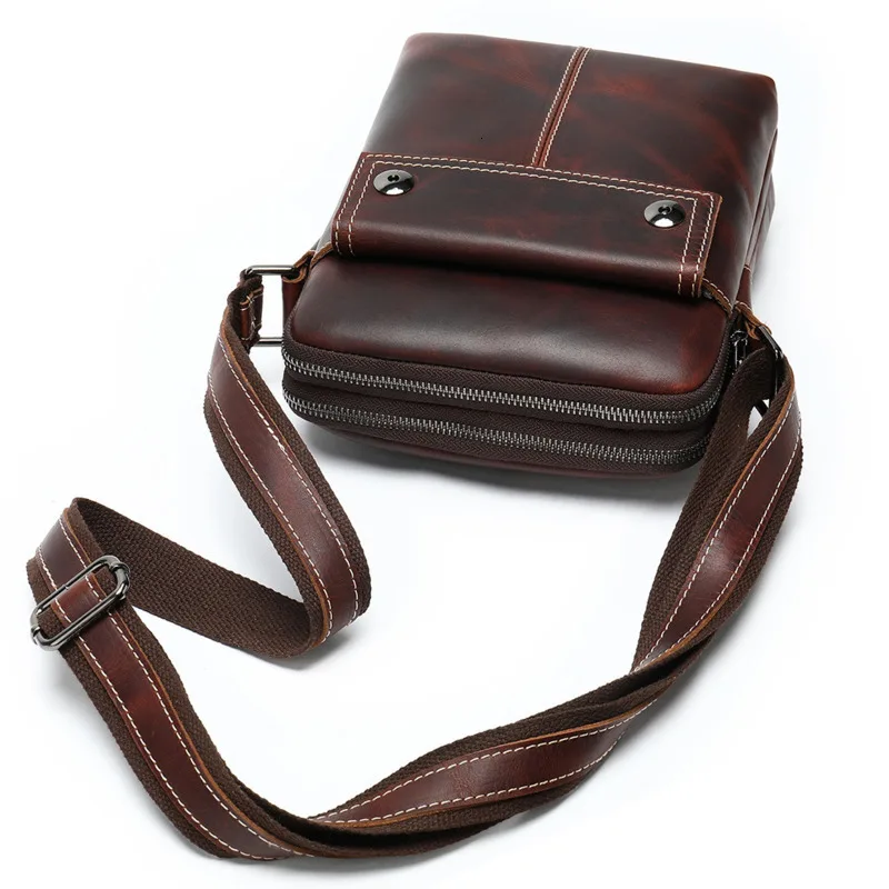 New Genuine Leather Men Messenger Bag Small Men Bag Leather Male Crossbody Shoulder Bag Cowhide Men Business Bags Sac A Main
New Genuine Leather Men Messenger Bag Small Men Bag Leather Male Crossbody Shoulder Bag Cowhide Men Business Bags Sac A Main