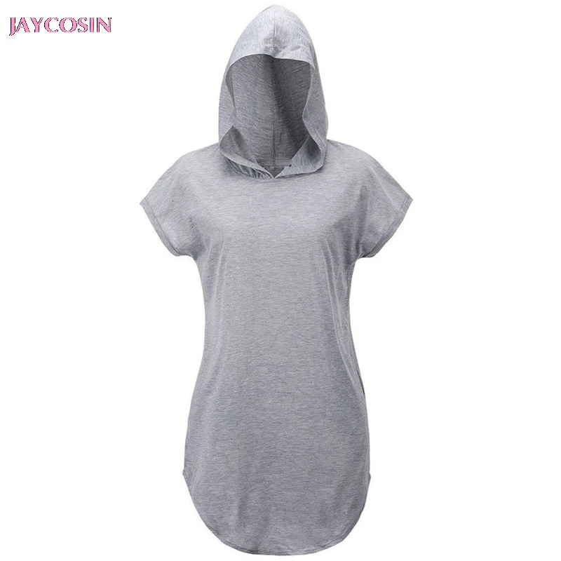 JAYCOSIN 2019 платье S-L2 размер Женская Повседневная летняя красивая футболка с рукавом