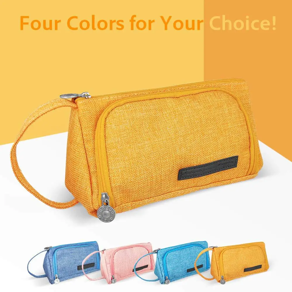 Cross border popular pencil bag stationery box portable cosmetic bag large capacity pencil bag student gift bag
Cross border popular pencil bag stationery box portable cosmetic bag large capacity pencil bag student gift bag