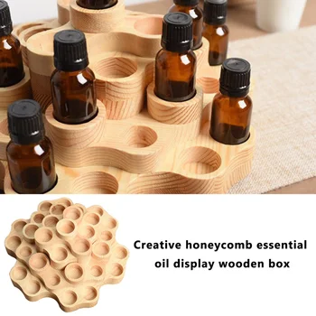 31Slot Essential Oil Display Stand Rack for 15ml Essential Oil Bottles 10ml Roller Bottle Wood Essetial Oil Roller Bottle Holder
31Slot Essential Oil Display Stand Rack for 15ml Essential Oil Bottles 10ml Roller Bottle Wood Essetial Oil Roller Bottle Holder