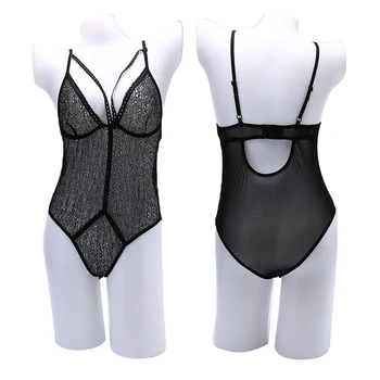 Summer Lace Bodysuit Silver Silk Cutout Jumpsuit Deep V Neck Sexy Bodysuit Patchwork Jumpsuit Nightclub Erotic Clothing
Summer Lace Bodysuit Silver Silk Cutout Jumpsuit Deep V Neck Sexy Bodysuit Patchwork Jumpsuit Nightclub Erotic Clothing
