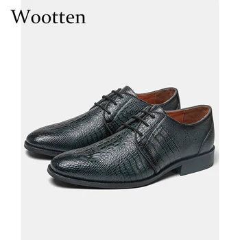 40-46 Brand dress shoes men 2020 new Autumn wedding shoes classic Office fashion Social elegant formal men leather shoes
40-46 Brand dress shoes men 2020 new Autumn wedding shoes classic Office fashion Social elegant formal men leather shoes