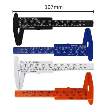 0-80mm Double Scale Mini Plastic Vernier Caliper Micrometer Ruler Precision Measuring Tools Standard Vernier Caliper
0-80mm Double Scale Mini Plastic Vernier Caliper Micrometer Ruler Precision Measuring Tools Standard Vernier Caliper
