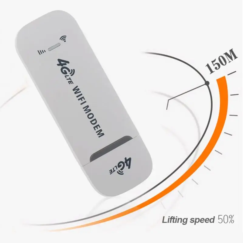 

150Mbps 4G LTE USB Wireless Network Card Adapter Universal White WiFi Modem Router For Laptop UMPC and MID Devices
