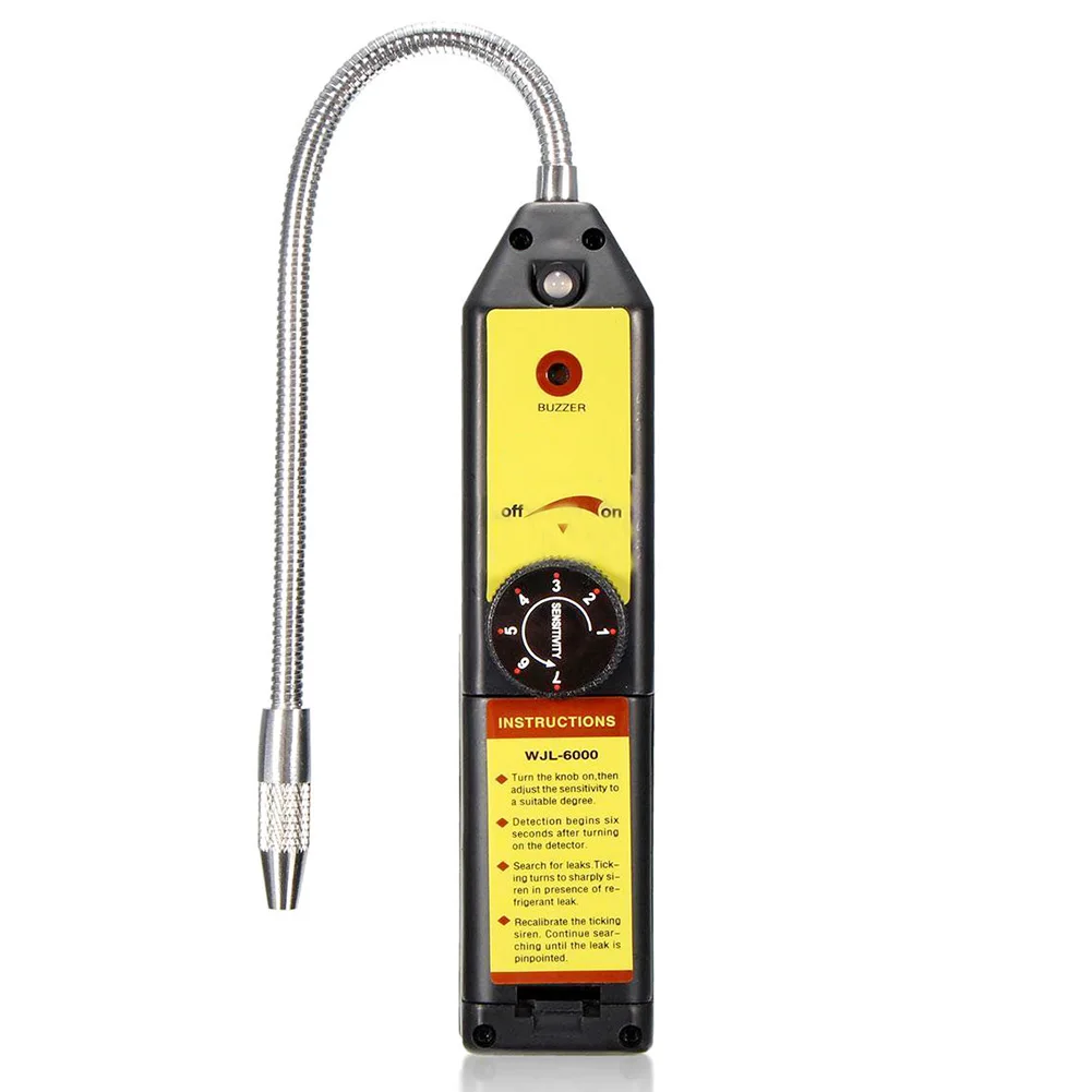 ELEG-ELITECH WJL-6000 air conditioning Halogen Leak Detector Portable Refrigerant Halogen Gas Leak Detector Car Diagnostic Tools
ELEG-ELITECH WJL-6000 air conditioning Halogen Leak Detector Portable Refrigerant Halogen Gas Leak Detector Car Diagnostic Tools