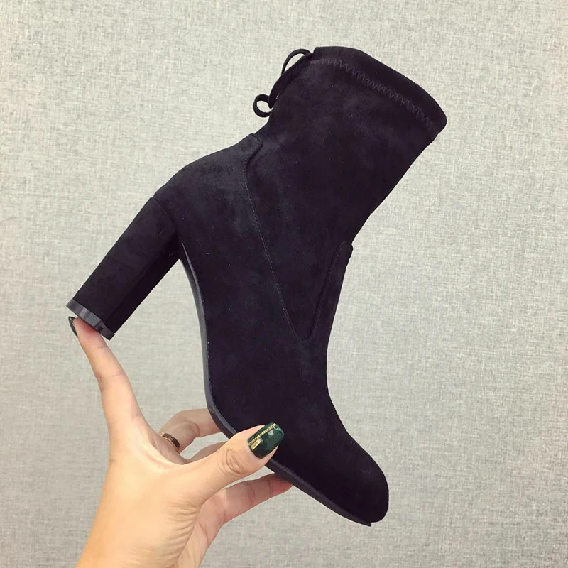 2019 New Fashion Spring Autumn Ankle Boots Women High Heel Boots Ladies Worker Boots Pu Leather Woman Shoes Female Ankle Boots
2019 New Fashion Spring Autumn Ankle Boots Women High Heel Boots Ladies Worker Boots Pu Leather Woman Shoes Female Ankle Boots