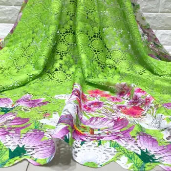 Factory price hot sales high quality latest African Print Guipure cord Lace Fabric For Nigerian Party Dresses
Factory price hot sales high quality latest African Print Guipure cord Lace Fabric For Nigerian Party Dresses