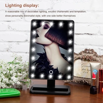 20 LED Light Illuminated Make Up Cosmetic Bathroom Shaving Vanity Mirror
20 LED Light Illuminated Make Up Cosmetic Bathroom Shaving Vanity Mirror