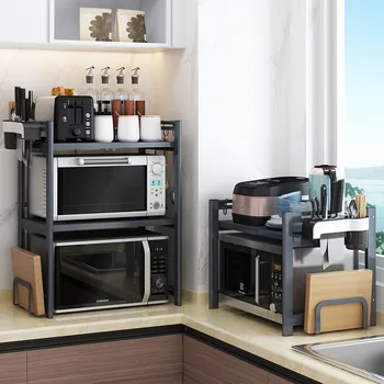 Stainless steel multilayer microwave oven frame oven cabinet shelf floor retractable kitchen supplies rack kitchen organizer
Stainless steel multilayer microwave oven frame oven cabinet shelf floor retractable kitchen supplies rack kitchen organizer