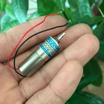 SAYAMA 18100209 DC 3V-12V Micro Mini 12mm Gear Motor Speed Reduction DIY Robot
SAYAMA 18100209 DC 3V-12V Micro Mini 12mm Gear Motor Speed Reduction DIY Robot