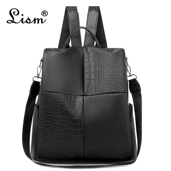Ladies Backpack 2020 New Brand LISM Backpack Stitching Crocodile Pattern Backpack College Style Main
Ladies Backpack 2020 New Brand LISM Backpack Stitching Crocodile Pattern Backpack College Style Main