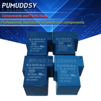 2PCS Power SLA-05VDC-SL-A SLA-12VDC-SL-A SLA-24VDC-SL-A SLA-48VDC-SL-A 5V 12V 24V 48V 30A 5PIN T90
2PCS Power SLA-05VDC-SL-A SLA-12VDC-SL-A SLA-24VDC-SL-A SLA-48VDC-SL-A 5V 12V 24V 48V 30A 5PIN T90