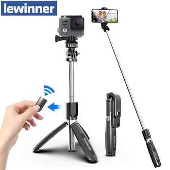 Lewinner Wireless bluetooth Selfie Stick Tripod Foldable Tripod Monopods Universal for SmartPhone for Gopro Sports Action Camera
Lewinner Wireless bluetooth Selfie Stick Tripod Foldable Tripod Monopods Universal for SmartPhone for Gopro Sports Action Camera