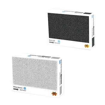 Intellective Decompression Mini Style Puzzle Toy 1000 Pieces Upgradte Challenging Paper Dark / White Hell Jigsaw Puzzle
Intellective Decompression Mini Style Puzzle Toy 1000 Pieces Upgradte Challenging Paper Dark / White Hell Jigsaw Puzzle