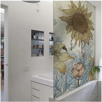 Customized window film glass stickers transparent opaque living room balcony sliding door toilet bathroom sunflower matte film
Customized window film glass stickers transparent opaque living room balcony sliding door toilet bathroom sunflower matte film