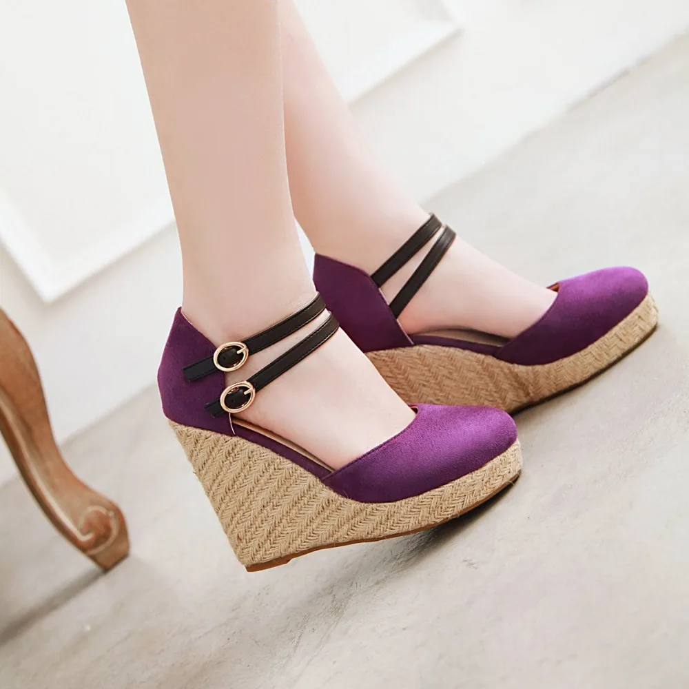 platform wedge sandals 2020 sets of heels high heels gladiator buckle with mixed color summer shoes Sandalias Mujer 34-43
platform wedge sandals 2020 sets of heels high heels gladiator buckle with mixed color summer shoes Sandalias Mujer 34-43