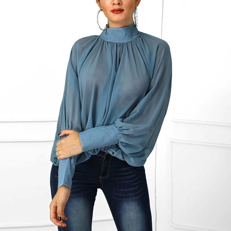 Womens Tops Ladies Blouse Office Chiffon Casual Stylish Work Sheer Turtle Neck Long Sleeve
Womens Tops Ladies Blouse Office Chiffon Casual Stylish Work Sheer Turtle Neck Long Sleeve
